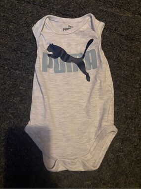 Puma Baby Boys One-Piece Bodysuit.